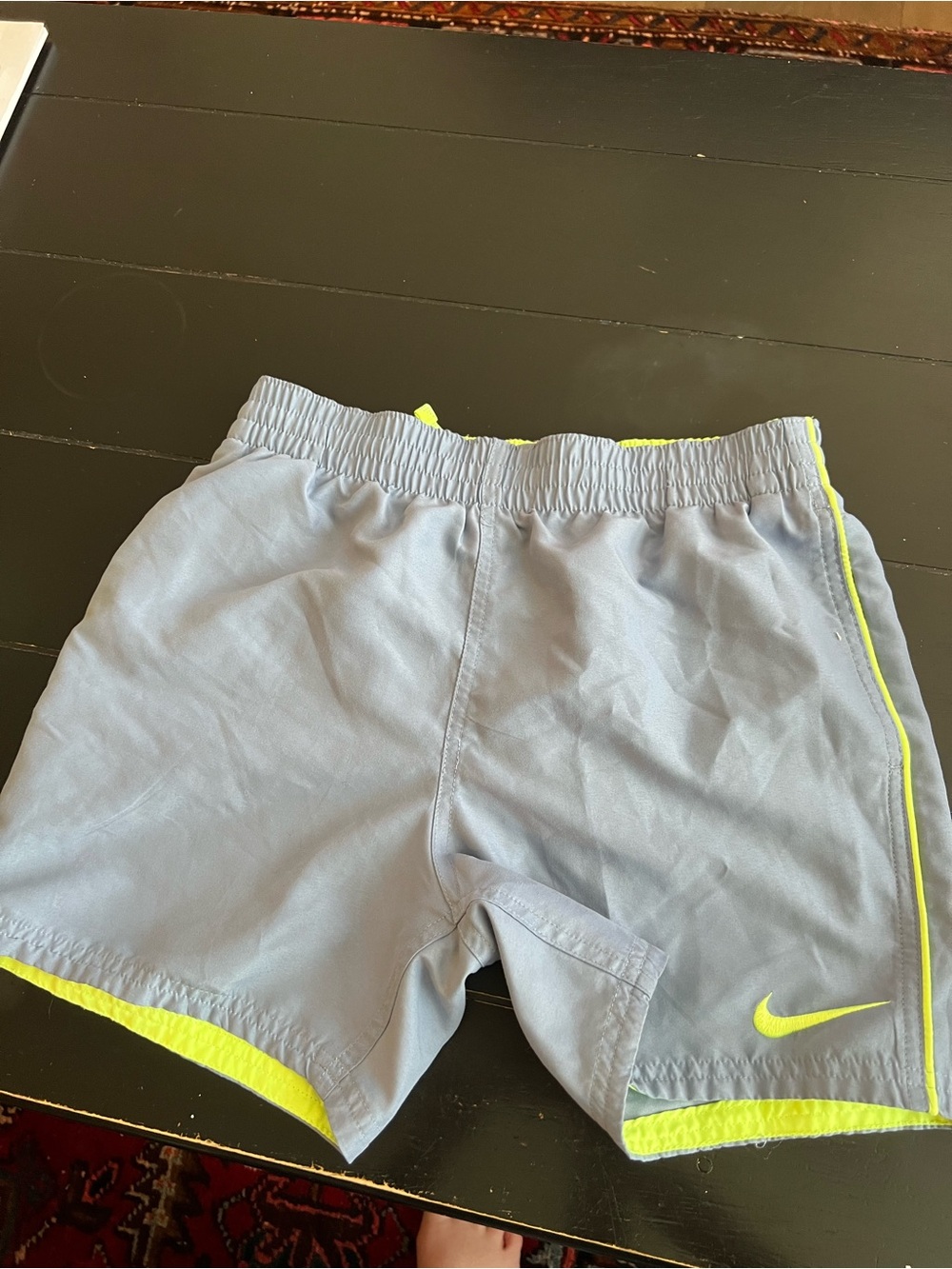 Nike Neon Yellow Mesh Athletic Shorts